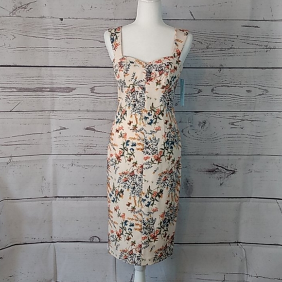 ANTONIO MELANI Dresses & Skirts - Antonio Melani Daphne Scuba Stretch Sleevel